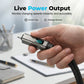 🎉 50% KORTING 🔋4-in-1 sleutelhanger kabel, met display, draagbaar & snel opladen