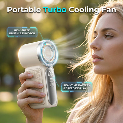 Draagbare, duurzame, handzame, snelle kleine ventilator