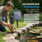 🐟💀 50% KORTING! Je vissen happen naar adem en jij staat erbij? Deze solar vijverpomp blaast ze gratis zuurstof – nul stroom, nul zorgen!