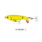 Topwater propellerstaart vislokmiddel