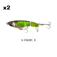 Topwater propellerstaart vislokmiddel