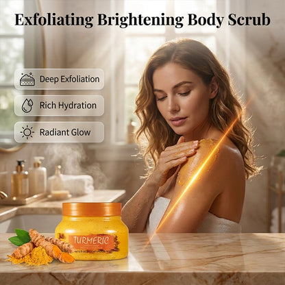 Exfoliërende en verhelderende lichaamsscrub