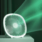 2-in-1 Ventilator en Lamp met 180° Verstelling