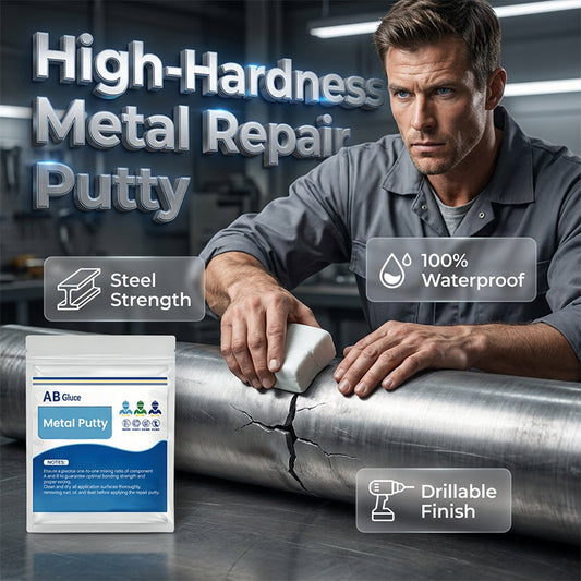Zeer harde metaalreparatieplamuurset, sneldrogende AB epoxyklei