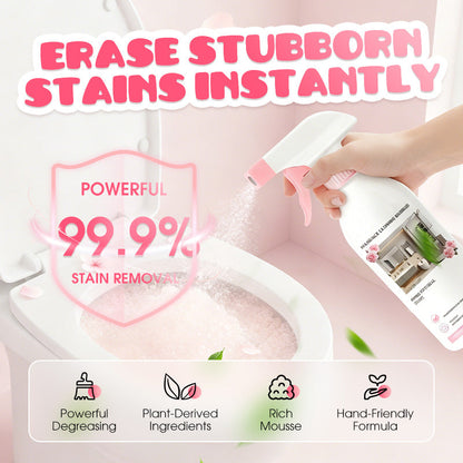 🥳2026 HOT SALE🥳💞Meer dan 50.000 verkocht! 🛁🧹Badkamerreiniger-spray – lost kalkaanslag, zeepresten en watervlekken op zonder schrobben. Geschikt voor glas, tegels en kranen – laat een frisse botanische geur achter. Zachte formule, geen scherpe dampen! ✨💪"