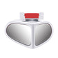 👀🚗Never miss road conditions with full panoramic view-HD Waterproof Dual-Sided Parking Mirror