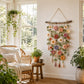 🌸 LAATSTE DAG SPECIALE PRIJS!! 🌸 Gehaakte Bloemen Wanddecoratie – Breng Warmte En Sfeer In Huis