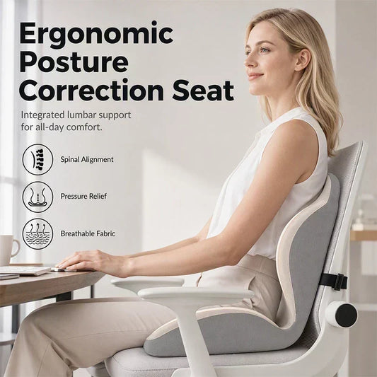 🔥 2026 Comfort Upgrade ⭐ Het zitkussen waarvan je niet wist dat je het nodig had — koel, zacht en perfect voor elke stoel.
