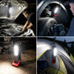 🔦 Magnetische LED Werklamp met 360° Rotatie, 3 Lichtstanden en USB-C Opladen
