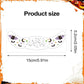 🎃50% KORTING VANDAAG!👻 Halloween Gezichtstattoo Stickers – Geen Rommelige Verf, WaterTransfer – Vleermuizen, Pompoenen & Littekens – Waterdicht, Huidveilig – In Seconden! ✨
