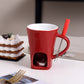 🎅 TOPAANBIEDING 50% KORTING🍫Keramische chocoladefonduemok