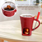 🎅 TOPAANBIEDING 50% KORTING🍫Keramische chocoladefonduemok