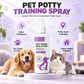 🥳HOT SALE🥳💞10K+ VERKOCHT! Potty Training Spray! Begeleidt huisdieren, veilige & eenvoudige spray. Schoner huis – haal de jouwe! ✅