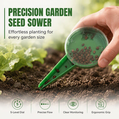 Manual Seed Dispenser with Adjustable Dial