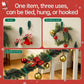 📢📢50% KORTING !! ⏰ Siliconen kerstkransbandjes en -haken (5 stuks) – Bevestig je kransen en slingers moeiteloos🎅