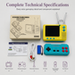 Klassieke retro mini-boekenplank-tv handheld gameconsole GV300S – nieuwe TF-kaartversie – nostalgische draadloze gameplayer