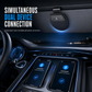 📢📢 50% KORTING🚗SP11 Bluetooth-handsfree-luidspreker voor in de zonneklep met automatische inschakeling via trilling, A2DP-ondersteuning en gesproken melding van beller-ID