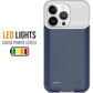 ✨ Alsof je iPhone een eigen stroomreservoir krijgt! Deze accuhoes met 4 LED’s en 6800/7000 mAh houdt je de hele dag bereikbaar.